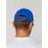 Бейсболка CANOPY, ярко-синяя с белым кантом