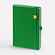 Ежедневник FAVOR GOLD, недатированный, ярко-зеленый