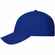 Бейсболка SPIKER, ярко-синяя с белым