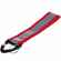 Светоотражающий брелок FLASHLINE, серый с красным