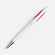 Ручка шариковая NAVE, белая с красным
