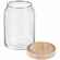 Банка с бамбуковой крышкой WOODY M