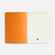 Ежедневник DOPPIO, недатированный, синий с оранжевым