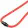 Шнурок для бейджа TUBE WOOD, красный