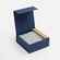 Коробка складная QUADRA FOLD, темно-синяя
