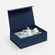 Коробка складная REALBIG FOLD, темно-синяя