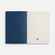 Ежедневник FLAT, недатированный, синий, VER.2