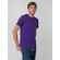 Футболка унисекс T-BOLKA 140, фиолетовая, размер S