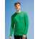 Футболка мужская с длинным рукавом MONARCH 150, ярко-зеленая, размер S