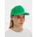 Бейсболка LONG BEACH, ярко-зеленая с белым