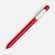 Ручка шариковая SWIPER SOFT TOUCH, красная с белым