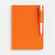 Ежедневник TACT, недатированный, оранжевый