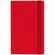 Блокнот SHALL, в линейку, красный