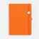 Ежедневник FAVOR METAL, недатированный, оранжевый