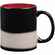Кружка-хамелеон ON DISPLAY, матовая, черная с красным