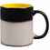 Кружка-хамелеон ON DISPLAY, матовая, черная с желтым