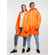 Дождевик RAINMAN ZIP оранжевый неон, размер S
