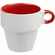 Набор из 4 кружек INSET с подставкой, красный