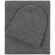 Шарф BERNARD, серый меланж