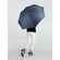 Зонт складной FIBER, темно-синий