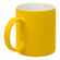 Кружка PROMO SOFT с покрытием софт-тач, желтая