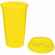 Стакан с крышкой COLOR CAP, желтый