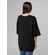 Футболка унисекс оверсайз CROSSTOWN, черная, размер M