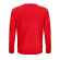 Футболка унисекс с длинным рукавом PIONEER LSL, красная, размер XXL