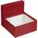 Коробка SATIN, большая, красная