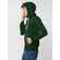 Толстовка на молнии с капюшоном SIVERGA, темно-зеленая, размер XS