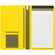 Блокнот DUAL, желтый
