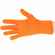 Перчатки URBAN FLOW, оранжевые, размер L/XL