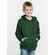 Худи детское KIRENGA KIDS 2.0, темно-зеленое, 6 лет
