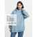 Худи KULONGA OVERSIZE, серо-голубое, размер ХS/S