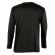 Футболка мужская с длинным рукавом MONARCH 150 черная, размер XXL