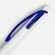 Ручка шариковая BENTO, белая с синим