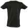 Футболка мужская с глубоким V-обр. вырезом MASTER 150, черная, размер S