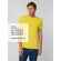 Футболка унисекс T-BOLKA 140, желтая, размер M