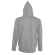 Толстовка мужская на молнии с капюшоном SEVEN MEN 290, серый меланж, размер S