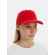Бейсболка LONG BEACH, красная