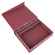 Коробка DUO под ежедневник и ручку, бордовая