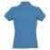 Рубашка поло женская PASSION 170 ярко-бирюзовая, размер M