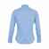 Рубашка женская с длинным рукавом EDEN 140 голубая, размер XS