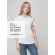 Футболка женская T-BOLKA LADY белая, размер L
