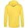 Толстовка с капюшоном унисекс BNC INSPIRE (ORGANIC), желтая, размер XS