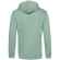 Толстовка с капюшоном унисекс BNC INSPIRE (ORGANIC), серо-зеленая, размер XS
