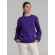 Свитшот унисекс KING, фиолетовый, размер XS