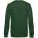 Свитшот унисекс KING, темно-зеленый, размер XS