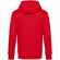 Толстовка с капюшоном унисекс KING, красная, размер 3XL