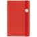 Блокнот SHALL ROUND, красный
